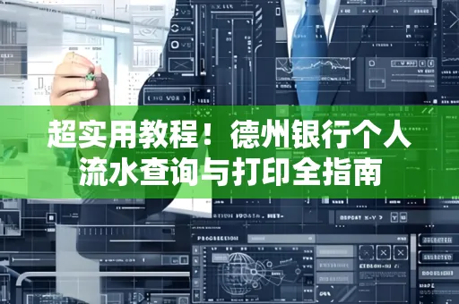 超实用教程！德州银行个人流水查询与打印全指南